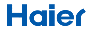 Haier logo representing reliable appliance repair solutions for households in Qatar.